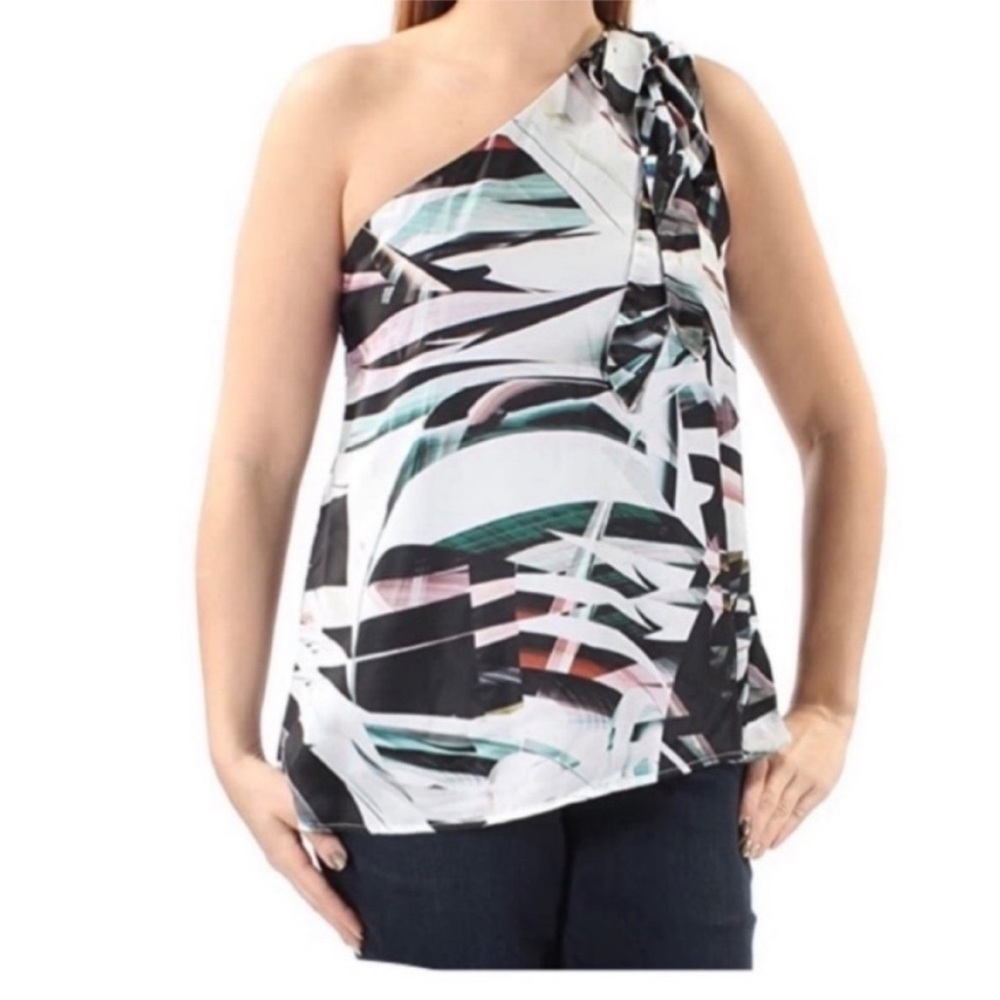 Bar III one shoulder top
